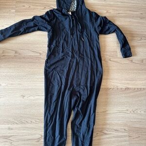 Smash + Tess Black Hooded Romper